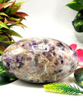 Breathtaking natural Amethyst Lingam/Shivling - Energy/Reiki/Crystal Healing - 4.7 inches (11.75 cms) length and 990 gms (2.18 lb)