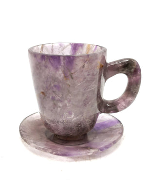 Beautiful Amethyst Tea Cup & Saucer - ONLY 1 Cup and 1 Saucer