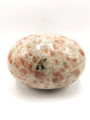 Breathtaking natural Sunstone Lingam/Shivling - Energy/Reiki/Crystal Healing - 2.8 inches (7 cms) length and 230 gms (0.51 lb)