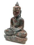 Large Ruby Kyanite Buddha - handmade carving of serene and meditating Lord Buddha - crystal/reiki/healing - 10 inches and 2.65 kg (5.83 lb)