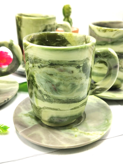 Beautiful Serpentine Tea Cup & Saucer - ONLY 1 Cup and 1 Saucer