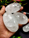 Breathtaking natural Clear Quartz Lingam/Shivling - Energy/Reiki/Crystal Healing - 3 inches length and 170 gms (0.425 lb) - ONE PIECE ONLY
