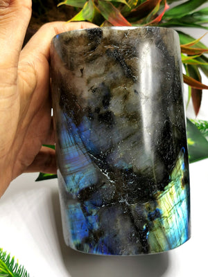 Labradorite gemstone goblets  - ONLY 1 PIECE