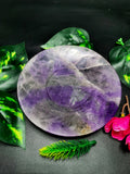 Amethyst Crystal Plate - Crystal and Gemstones Healing / Reiki / Chakra - 5 inches and 245 gms (0.54 lb)
