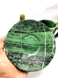 Beautiful Zoisite Tea Cup & Saucer - ONLY 1 Cup and 1 Saucer