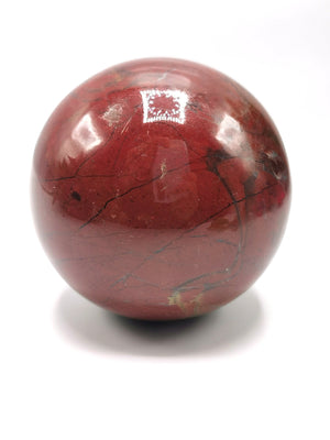 Amazing natural Fancy Jasper stone sphere/ball - Energy/Reiki/Crystal Healing - 3.1 inches (7.75 cms) diameter and 685 gms (1.51 lb)