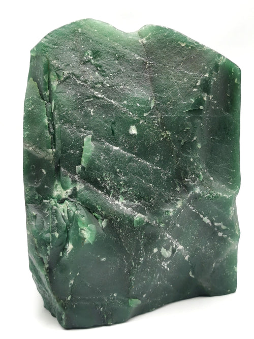 Lord Jesus majestic carving in natural dark green aventurine | hand carved in gemstones | crystal/reiki - 6 inches and 1.79 kg (3.94 lb)
