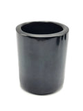 Beautiful gemstone shot glass/goblet in black obsidian stone - carvings in gemstones and crystals - ONLY 1 PIECE - Home Decor Gift