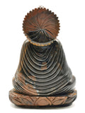 Tiger Eye Buddha - handmade carving of serene and meditating Lord Buddha - crystal/reiki/healing - 6.5 inches and 1.24 kgs (2.73 lb)