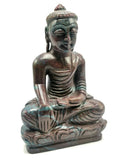 Ruby Kyanite Buddha - handmade carving of serene and meditating Lord Buddha - crystal/reiki/healing - 9.4 inches and 3.52 kg (7.74 lb)