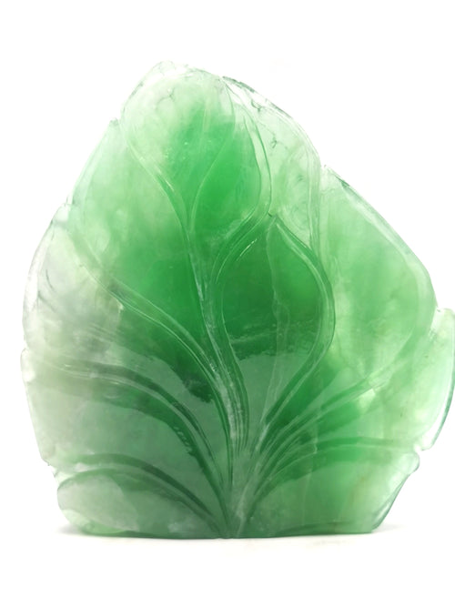Green Fluorite Buddha - handmade carving of serene and meditating Lord Buddha - crystal/reiki/healing - 8.2 inches and 3.15 kgs (6.93 lb)