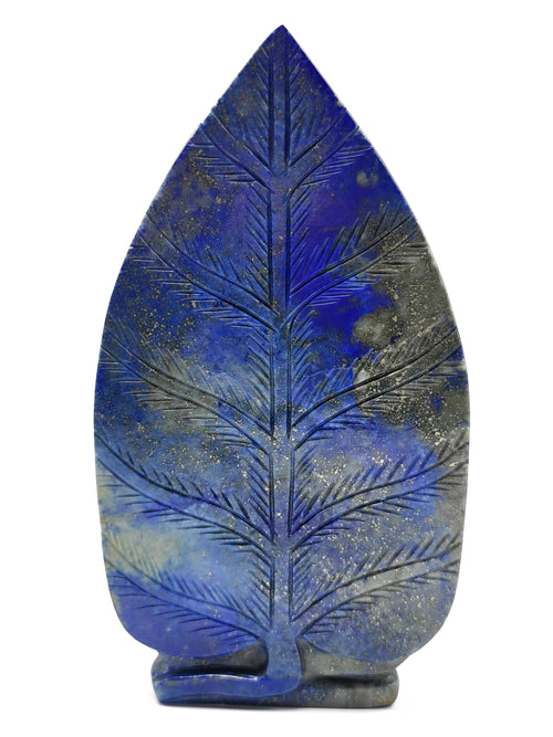 Lapis Lazuli Buddha - handmade carving of serene and meditating Lord Buddha in crystal - reiki/healing - 8 inches and 1.23 kgs (2.71 lb)