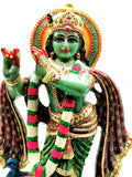 Majestic Green Aventurine Handmade Carving of Krishna - Lord Krishna Idol/Murti in Crystals - Reiki/Chakra - 16 inches and 9.2 kg (20.2 lb)