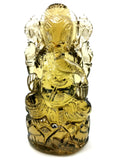 Citrine Handmade Carving of Ganesh - Lord Ganesha Idol | Sculpture in Crystals/Gemstones - Reiki/Chakra/Healing - 2.75 inches and 462 carats