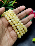 Beautiful yellow calcite bracelet set of 4 pieces | gemstone/crystal jewelry | Mother's Day/Birthday/Anniversary/Valentine's Day gift