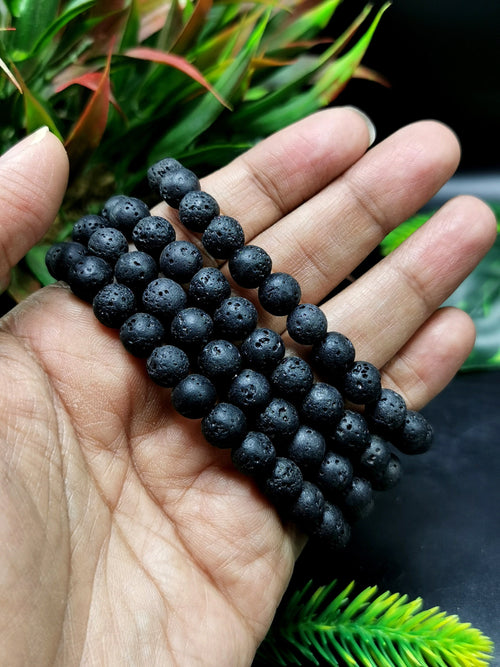 Beautiful lava stone bracelet set of 4 pieces | gemstone/crystal jewelry | Mother's Day/Birthday/Anniversary/Valentine's Day gift