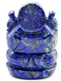 Lapis Lazuli Ganesh Carving -- 3.2 inches and 425 gms