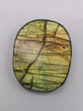 Labradorite stone Handmade Miniature Carving of Krishna - 1.5 inches and 16 gms