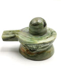 Breathtaking natural serpentine stone Lingam/Shivling - Energy/Reiki/Crystal Healing - 3 inches length and 200 gms (0.44 lb)