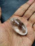 Clear Quartz Lingam/Shivling - Energy/Reiki/Crystal Healing - 1.5 inches length and 36 gms - ONE PIECE ONLY
