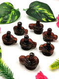 Hessonite garnet (gomed) stone Lingam/Shivling - Energy/Reiki/Crystal Healing - 1 inch and 109 carats - ONE PIECE ONLY