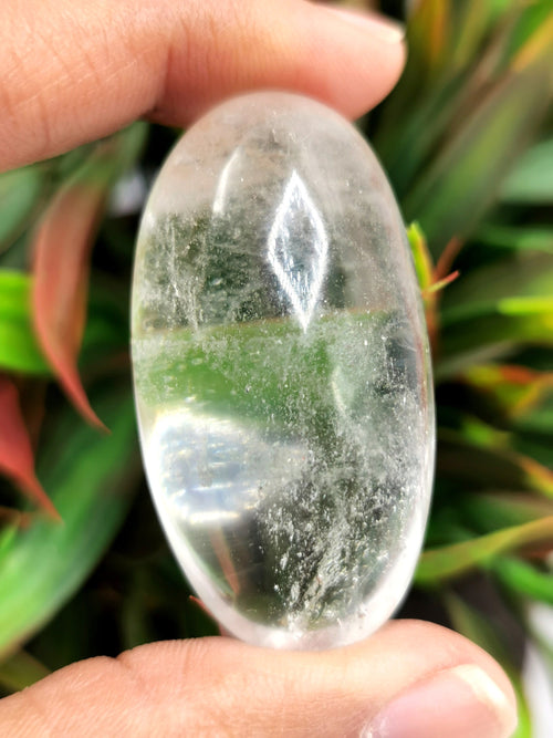 Clear Quartz Lingam/Shivling - Energy/Reiki/Crystal Healing - 1.5 inches length and 36 gms - ONE PIECE ONLY