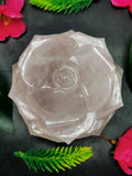 Quartz Roses - Rose Quartz hand carved rose flower carvings - crystal/gemstone/reiki/chakra/healing - ONE PIECE ONLY - 3.75 inches and 480 gms (1.06 lb)