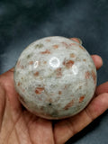Natural sunstone stone sphere/ball - Energy/Reiki/Crystal Healing - 2.5 inches (6.25 cms) diameter and 390 gms - ONE PIECE ONLY