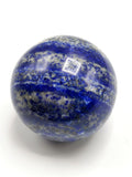Large natural Lapis Lazuli stone sphere/ball - Energy/Reiki/Crystal Healing - 3 in (7.5 cms) diameter and 520 gms (1.14 lb) - ONE PIECE ONLY