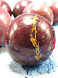 Sphere made in mookaite jasper gemstone - Energy/Reiki/Crystal Healing - 2.5 inch diameter and 310 gms (0.68 lb) - ONE PIECE ONLY
