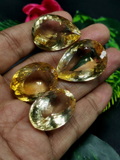 Stunning Citrine faceted cut stone for pendant - crystal/gemstone jewelry | Mother's Day/birthday/engagement/wedding gift - ONE PIECE ONLY