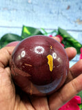 Natural Mookaite Jasper stone sphere/ball - Energy/Reiki/Crystal Healing - 3 inch diameter and 275 gms (0.61 lb) - ONE PIECE ONLY