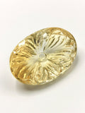 Stunning Citrine Flower design faceted stone for pendant - crystal/gemstone jewelry | Mother's Day/birthday/engagement/wedding gift