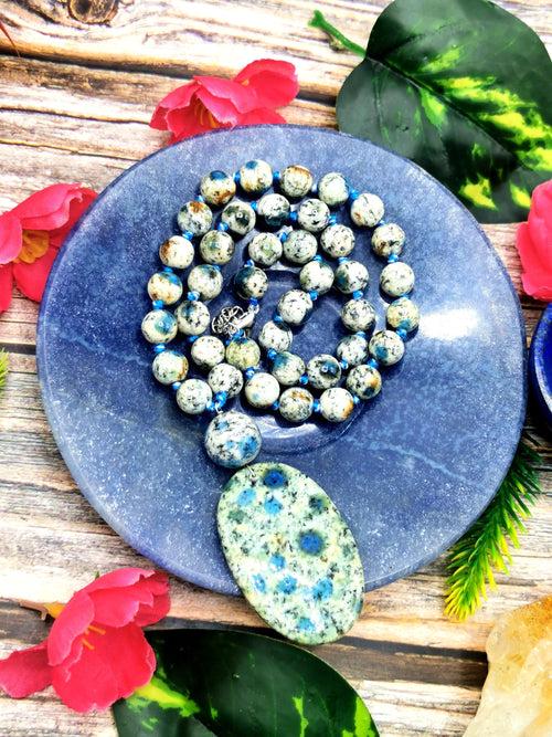 K2 jasper mala / necklace | gemstone/crystal jewelry | Mother's Day/Birthday/Anniversary/Valentine's Day gift