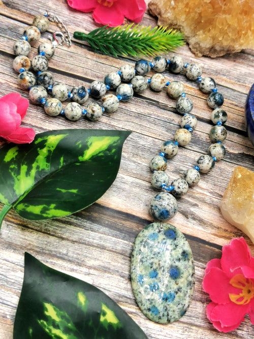 K2 jasper mala / necklace | gemstone/crystal jewelry | Mother's Day/Birthday/Anniversary/Valentine's Day gift