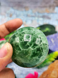 Fluorite Green spheres - One piece only