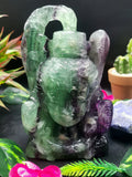 Shiva Handmade in multicolor fluorite carving - Lord Shivshankar in crystals and gemstones |Reiki/Chakra/Healing/Energy -6.5 in and 1.85 kgs