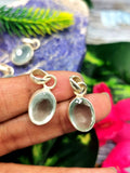 Aquamarine Pendant in 925 Sterling Silver -crystal/gemstone jewelry | Mother's Day/birthday/engagement/wedding/anniversary gift | ONE PIECE ONLY