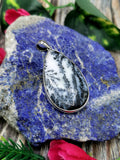 Pendant made in Dendritic Agate 925 Sterling Silver-crystal/gemstone jewelry |Mother's Day/birthday/engagement/wedding/anniversary gift