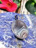 Beautiful Botswana Agate Pendant in 925 Sterling Silver -crystal/gemstone jewelry| Mother's Day/birthday/engagement/wedding/anniversary gift