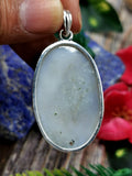 Druzy Pendant in German Silver with 2 micron silver coating  - crystal/gemstone jewelry| Mother's Day/birthday/engagement/wedding/anniversary gift
