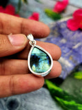 Beautiful Labradorite gemstone Pendant in German Silver - crystal/gemstone jewelry| Mother's Day/birthday/engagement/wedding/anniversary gift