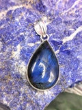 Beautiful Labradorite Pendant in German Silver - crystal/gemstone jewelry| Mother's Day/birthday/engagement/wedding/anniversary gift