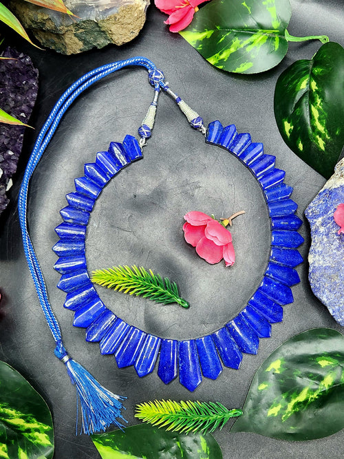 Lapis lazuli gemstone necklace | gemstone/crystal jewelry | Mother's Day/Birthday/Valentine's gift