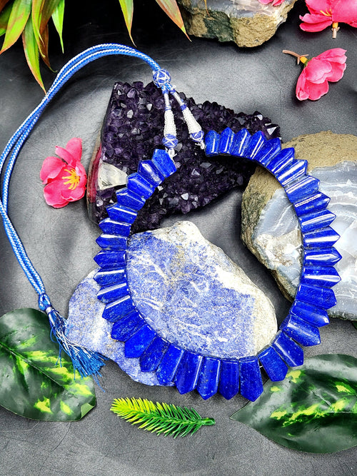 Lapis lazuli gemstone necklace | gemstone/crystal jewelry | Mother's Day/Birthday/Valentine's gift