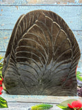 Silver Sheen Buddha - handmade carving of serene and meditating Lord Buddha - crystal/reiki/healing - 11 inches and 4.40 kg (9.68 lb)