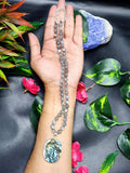 Black Rainbow or Labradorite bead necklace with labradorite Buddha pendant | gemstone/crystal jewelry | Mother's Day/Anniversary/Engagement gift