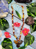 Spiritual Healing Handmade Mookaite Jasper Bead Mala with Mookaite Jasper Phoenix Pendant - Embrace Transformation and Renewal