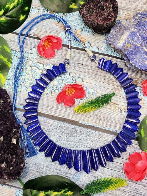 Lapis Lazuli Necklace | gemstone/crystal jewelry | Mother's Day/Birthday/Valentine's gift