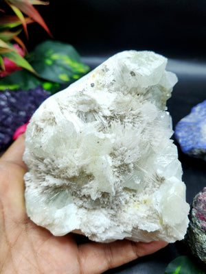 Scolecite natural free forms - reiki/energy/chakra/healing - 4 inches and 490 gms (1.08 lb)